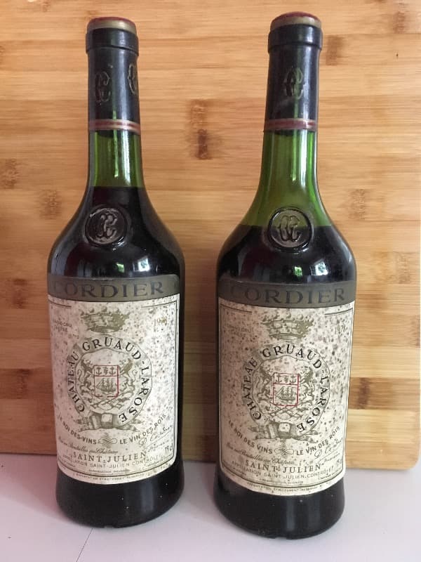 2 x Château Gruaud Larose, Saint-Julien, 1978