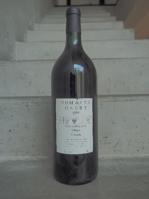 Gauby, Muntada, Côtes-du-Roussillon Villages, 1998 (Magnum)