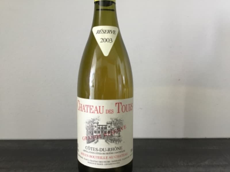 Côtes-du-Rhône, Grande Réserve, Château des Tours (Bc/Wh), 2003