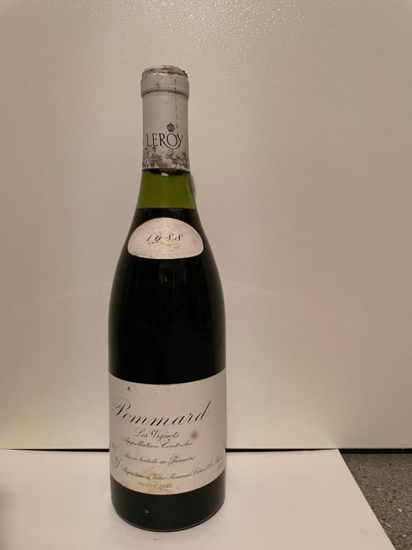 Pommard, Les Vignots, Domaine Leroy, 1988