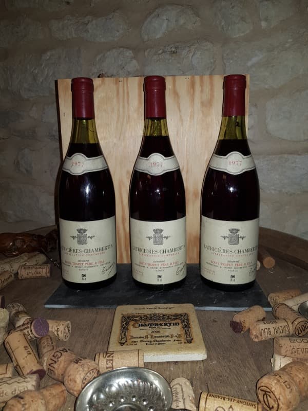 3 x Latricières-Chambertin, Trapet, 1977