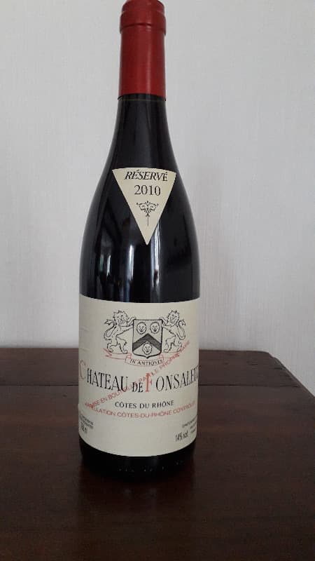 Château de Fonsalette, Côtes-du-Rhône, 2010