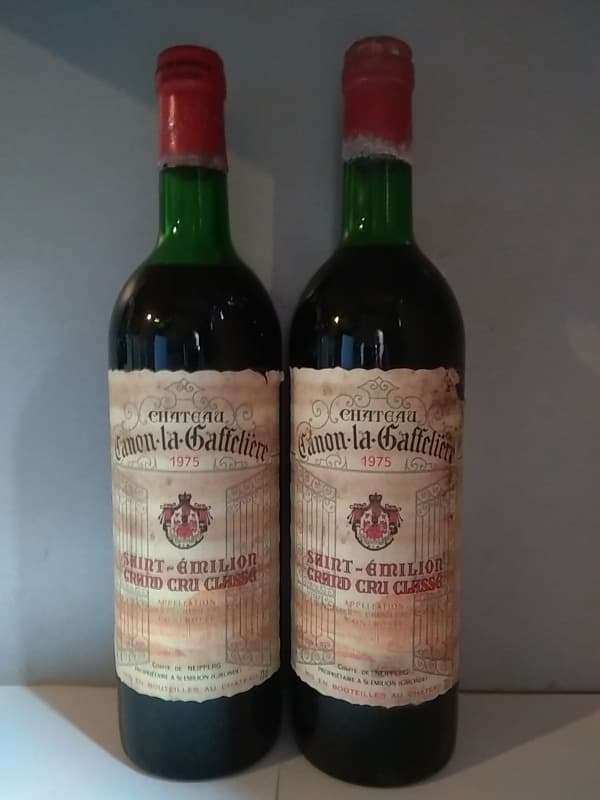2 x Château Canon La Gaffelière, Saint-Émilion Grand Cru, 1975