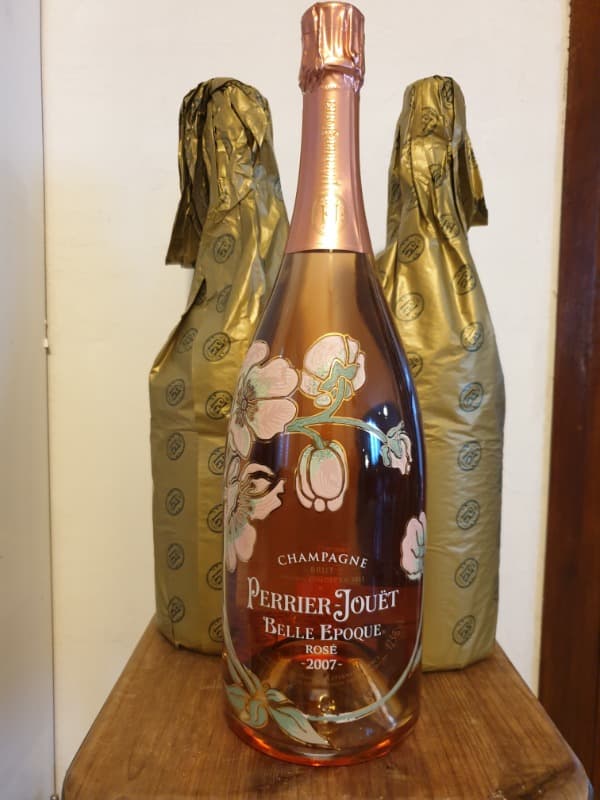 3 x Belle Epoque Rosé, Perrier Jouet, Champagne, 2007 (Magnum)