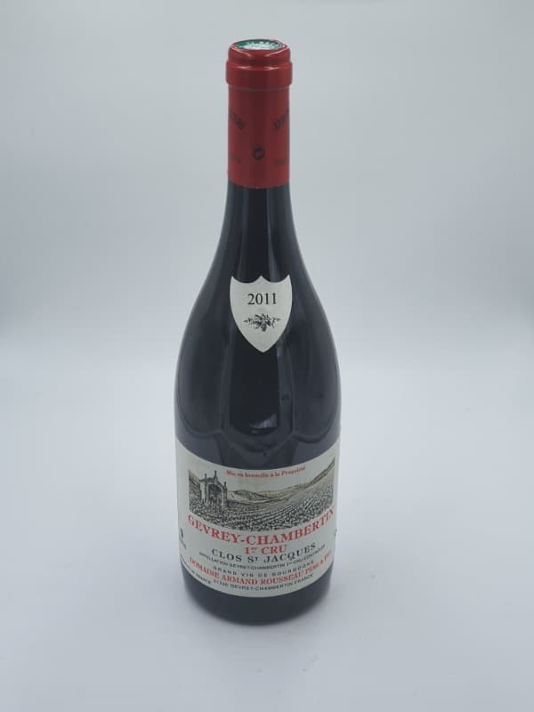 2 x Gevrey-Chambertin, Clos St Jacques, Armand Rousseau, 2011 et 2012