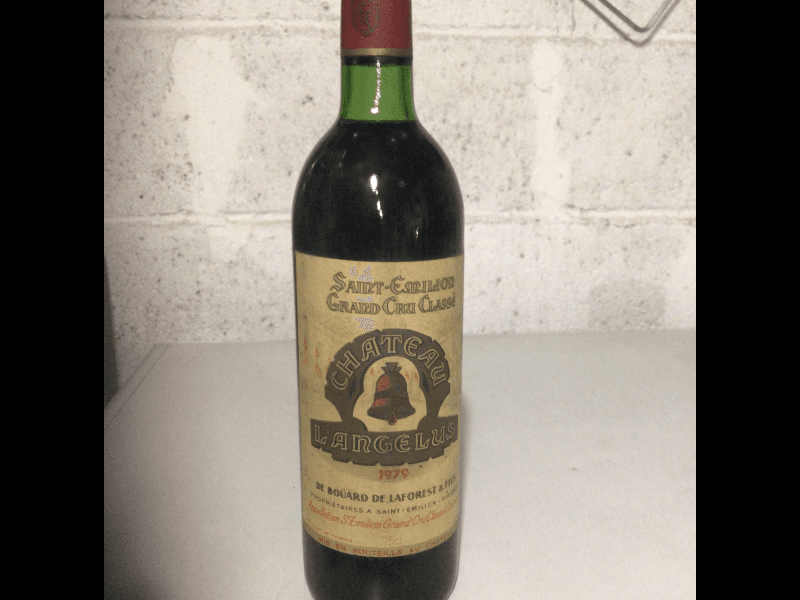 château Angélus, Saint-Émilion Grand Cru, 1979