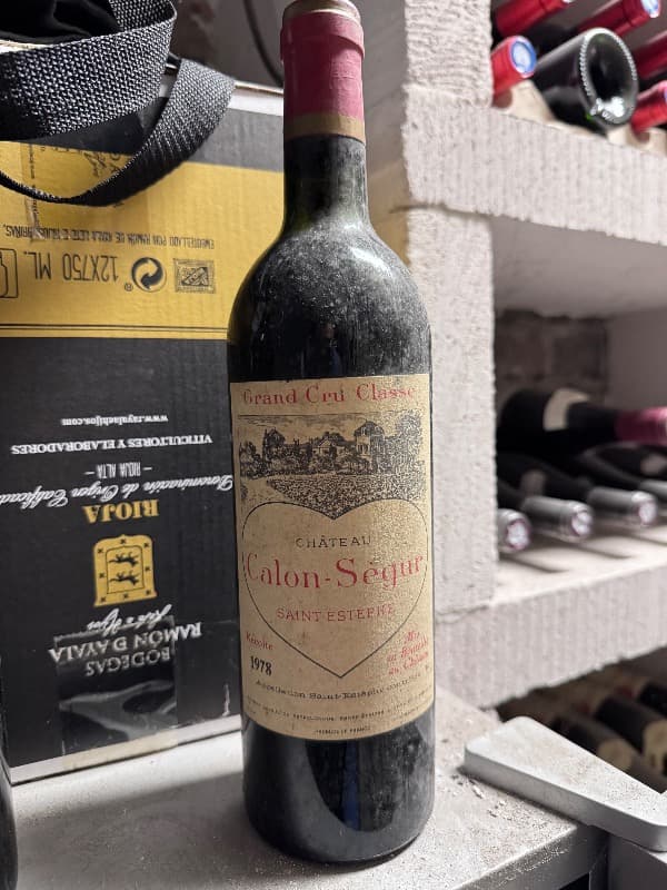 Grand Cru Classé, Château Calon-Ségur, Saint-Estèphe, 1978
