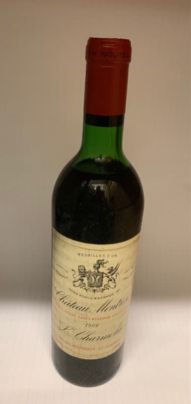 Château Montrose, Saint-Estèphe, 1969