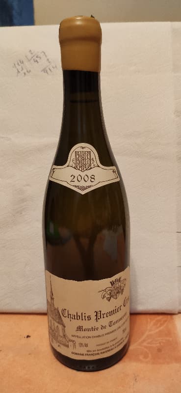 Chablis Premier Cru, Montée de Tonnerre, Domaine François Raveneau, 2008