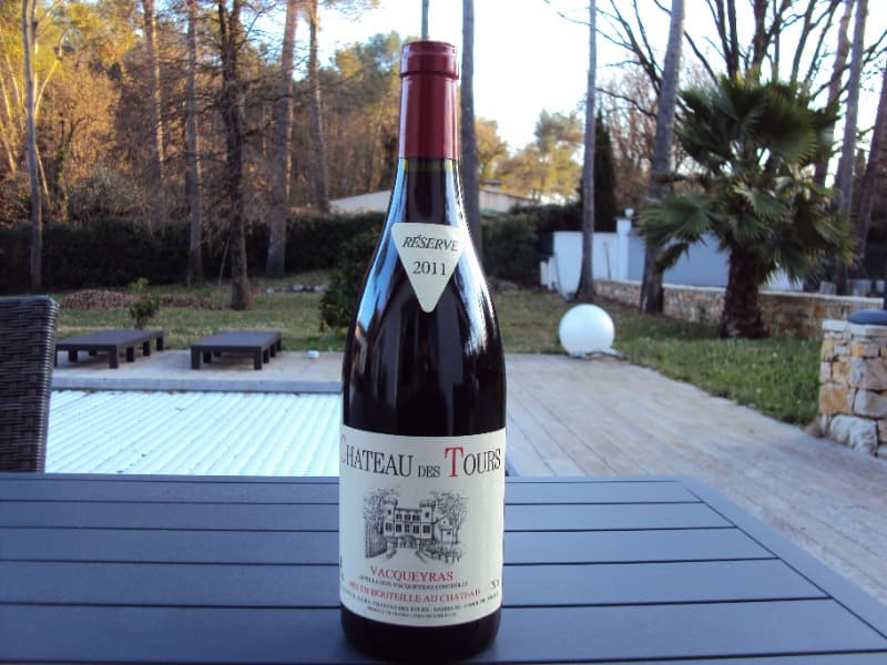 Vacqueyras, Château des Tours, 2011
