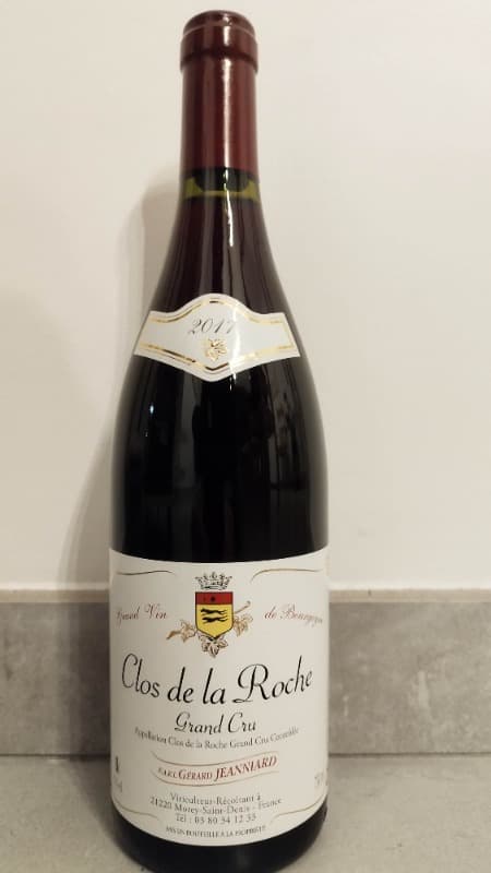 Clos-de-la-Roche, Grand Cru, Gérard Jeanniard, 2017