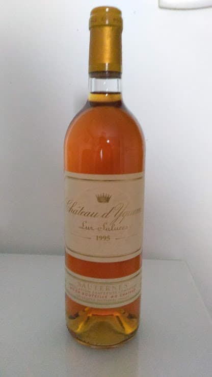 Chateau d'Yquem Lur saluces, Sauternes, 1995