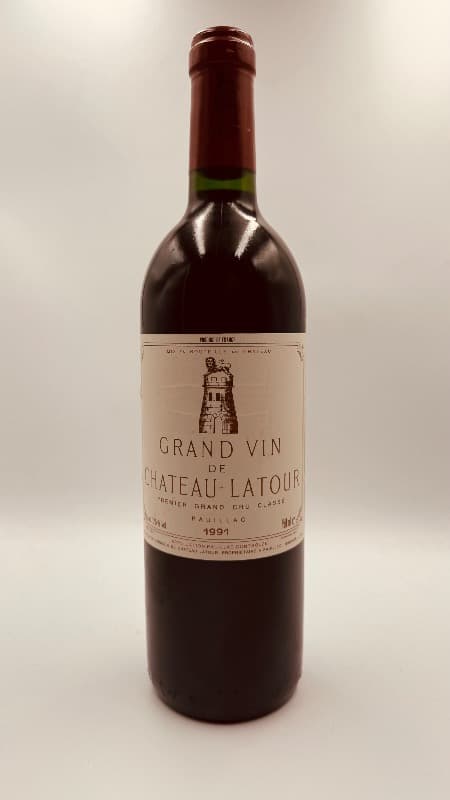 Grand Vin de château Latour, Pauillac, 1991