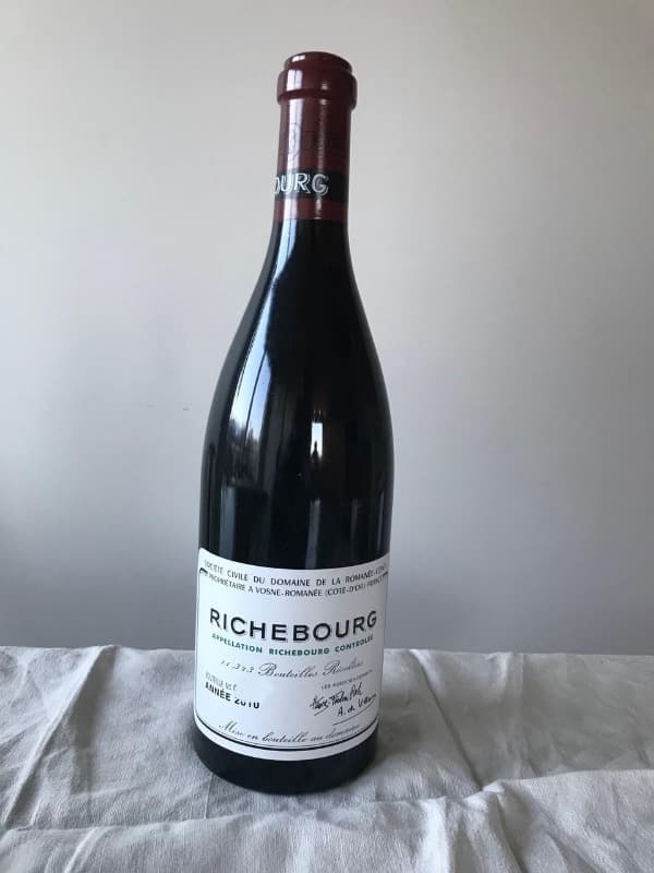 Richebourg, domaine de la Romanée Conti, 2010