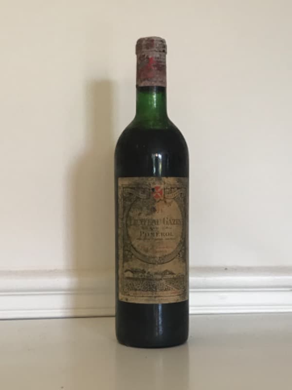 Château gazin, Pomerol, 1971