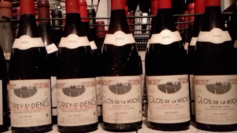 2 x Morey-Saint-Denis, Clos sorbes 1er Cru, Jacky Truchot, 1995
