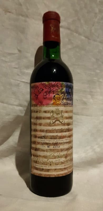 Château Mouton Rothschild, Pauillac, 1970
