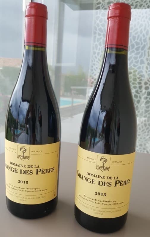 2 x Domaine de la Grange des Pères, Vin de Pays de l'Hérault, 2018