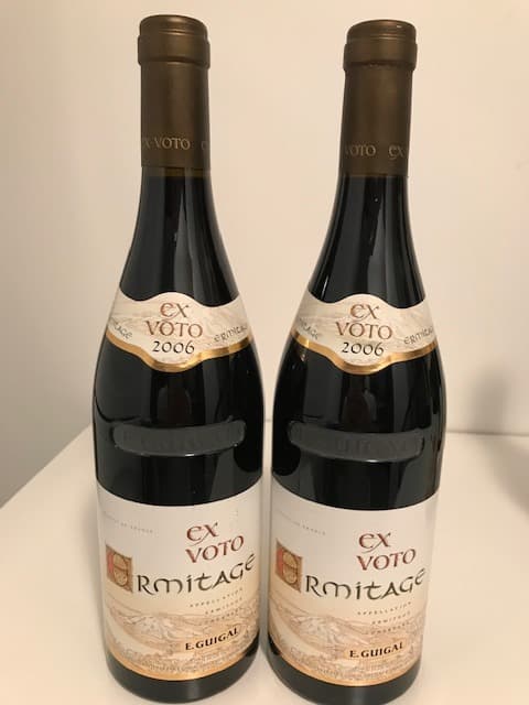 2 x Hermitage, Ex-Voto, E. Guigal, 2006