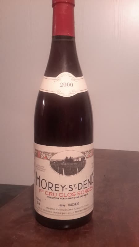 Morey-Saint-Denis, 1er cru Clos Sorbes, Jacky Truchot, 2000