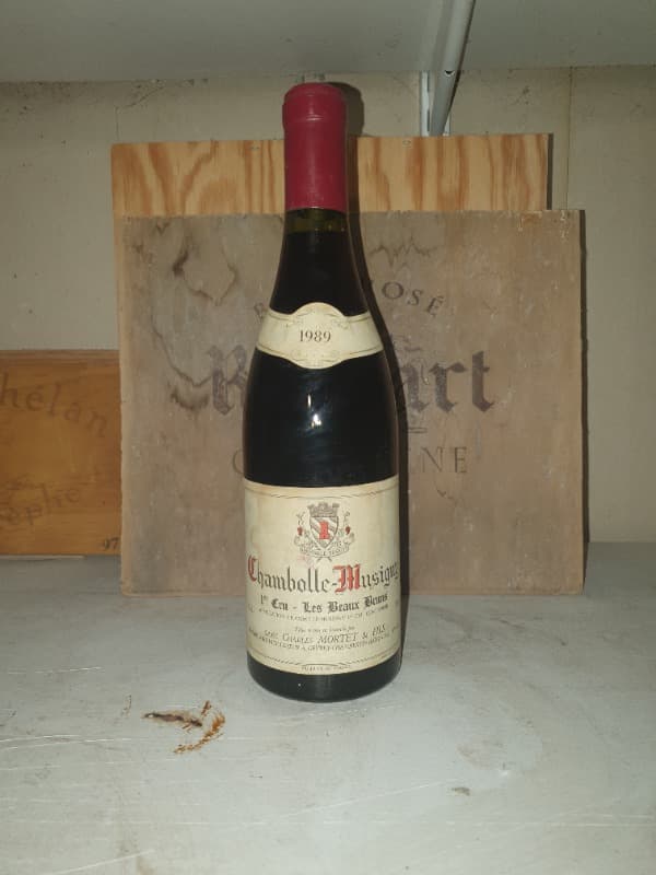 Chambolle-Musigny, 1er cru Les Beaux Bruns, Charles Mortet, 1989
