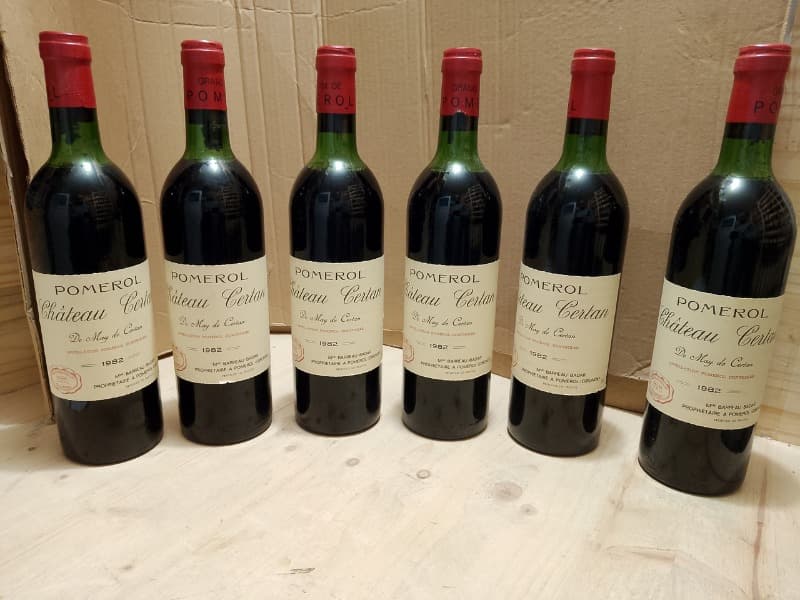 6 x Château Certan de May, Pomerol, 1982
