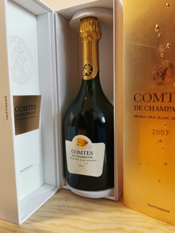 Comtes de champagne grands Crus Blanc de Blancs, Taittinger, Champagne, 2007