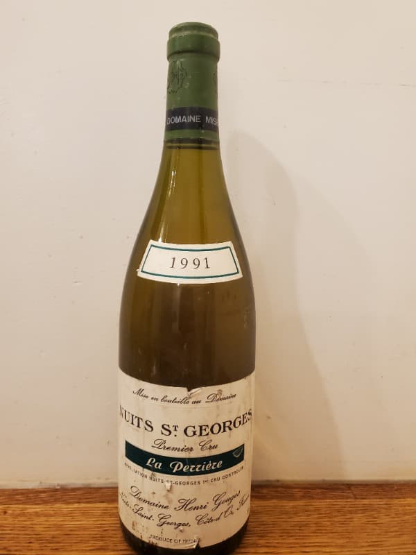 Nuits-Saint-Georges, 1er cru - la Perrière, Domaine Henri Gouges, 1991