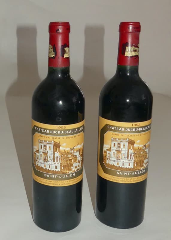 2 x Château Ducru Beaucaillou, Saint-Julien, 1998
