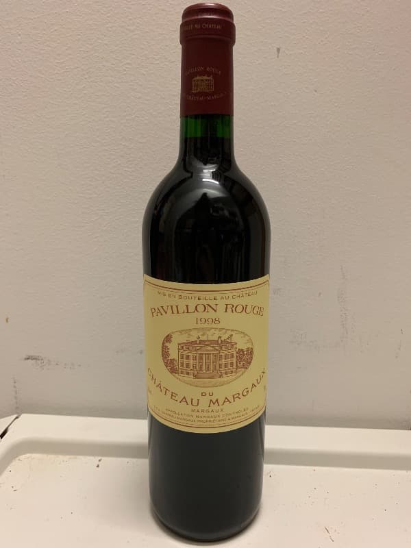 Pavillon Rouge, Château Margaux, Margaux, 1998