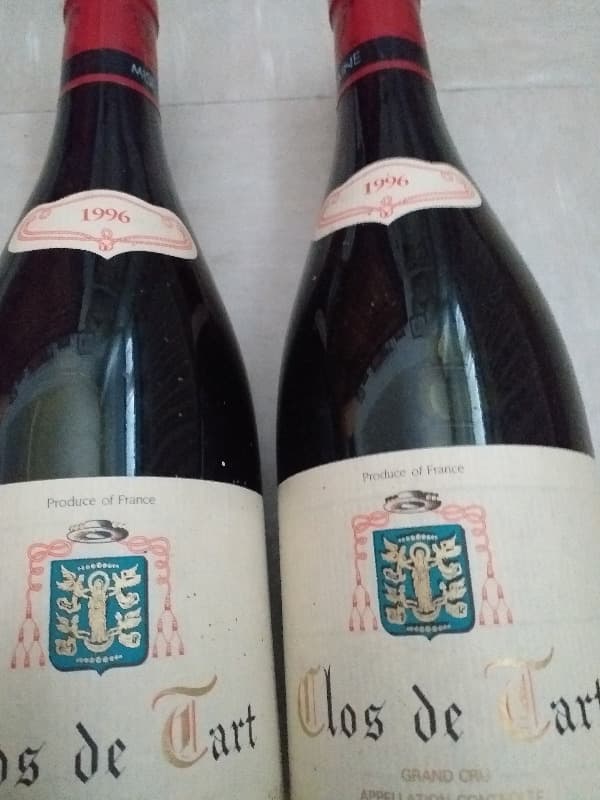 2 x Clos-de-Tart, MOMMESSIN, 1996