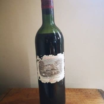 château Lafite Rothschild, Pauillac, 1961