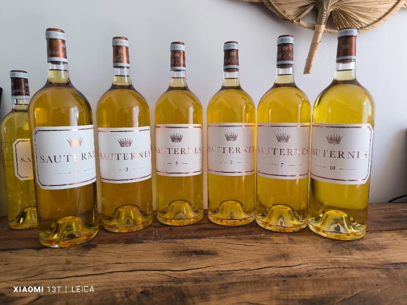 6 x cuvée SAUTERNES, Yquem, Sauternes, #2/3/5/2x7/10 (Magnum)