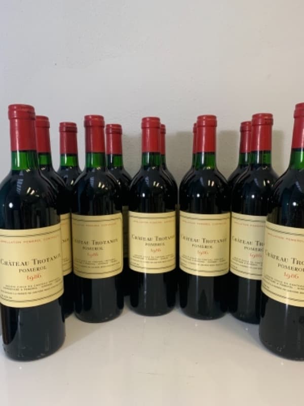 12 x Château Trotanoy, Pomerol, 1986