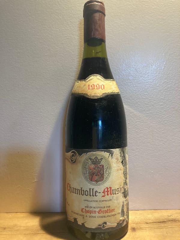 Chambolle-Musigny, Chopin Groffier, 1990