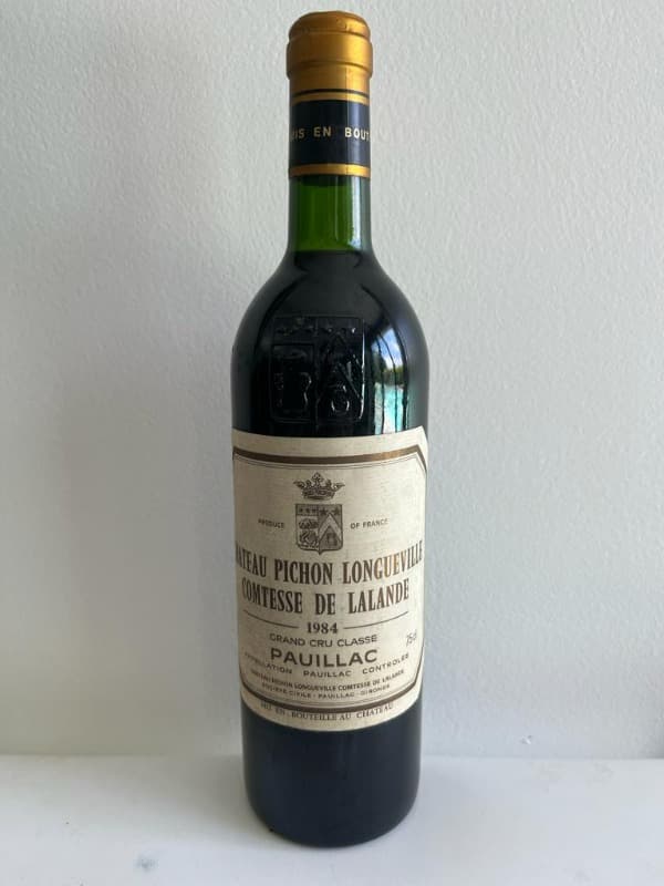 Comtesse de Lalande, Château Pichon Longueville, Pauillac, 1984