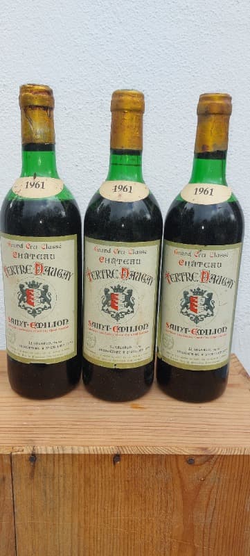 Tertre Daugay, JJ. GALHAUD, Saint-Émilion Grand Cru, 1961