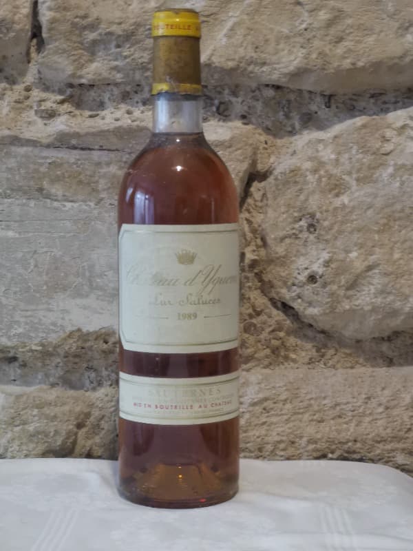 Château d'Yquem, Sauternes, 1989