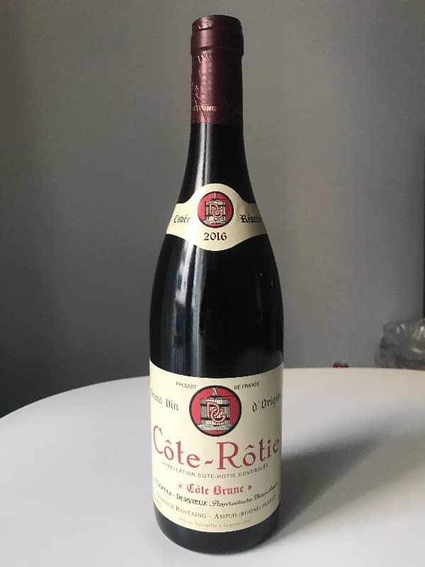 Côte-Rôtie, Côte-Brune M.GENTAZ-DERVIEUX, Rostaing, 2016