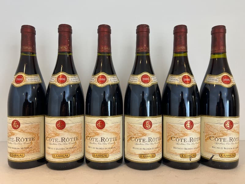 6 x Côte-Rôtie, Brune et blonde, Château d’Ampuis - E.Guigual, 2000