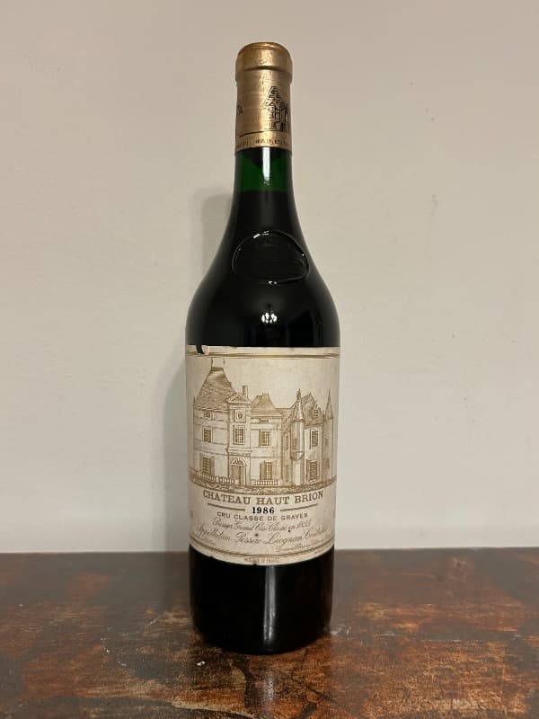 Château Haut Brion, Pessac-Léognan, 1986