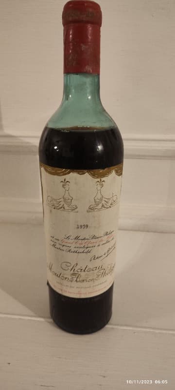 Château Mouton Baron Philippe, Pauillac, 1939