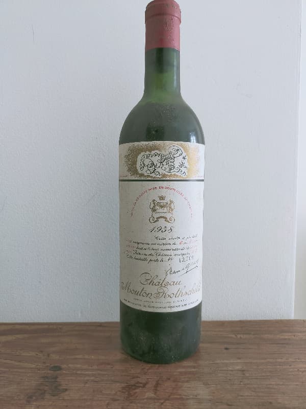 Château Mouton Rothschild, Pauillac, 1958