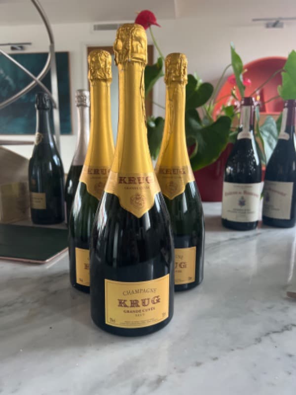 3 x Grande cuvée brut, Krug, Champagne