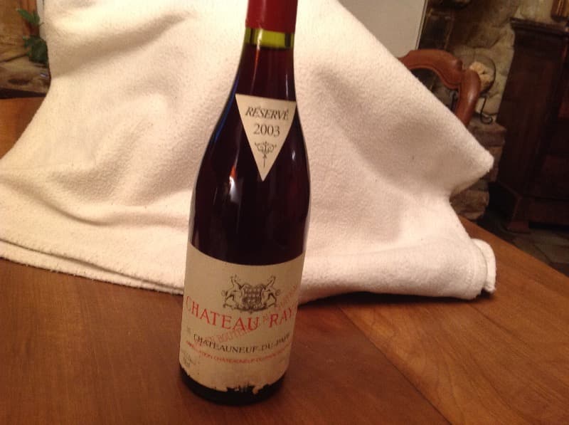 Châteauneuf-du-Pape, Château Rayas, 2003