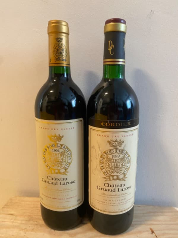 2 x Château Gruaud Larose, Saint-Julien, 1989, 1994