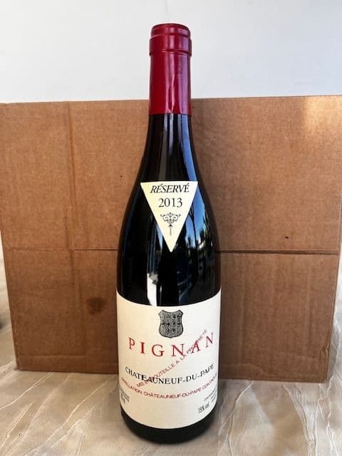 Châteauneuf-du-Pape, Pignan, 2013