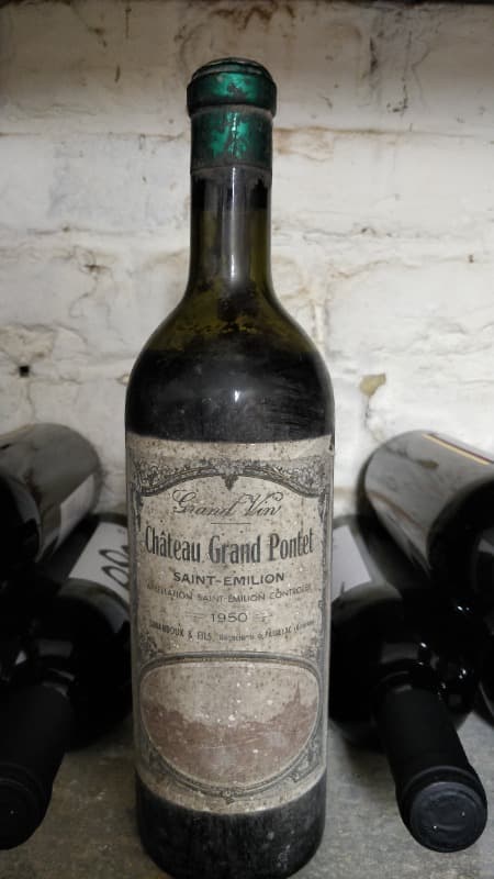 Château Grand Pontet, Saint-Émilion, 1950