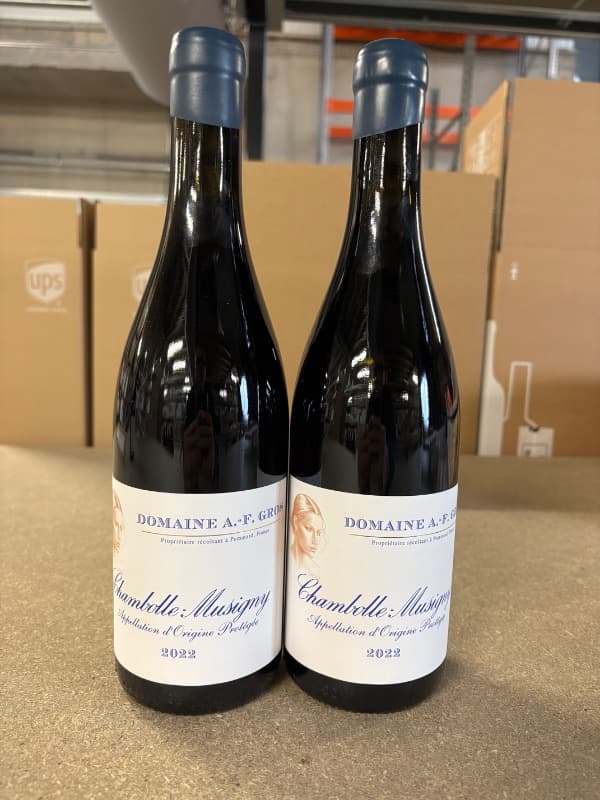 2 x Chambolle-Musigny, Anne Françoise Gros, 2022