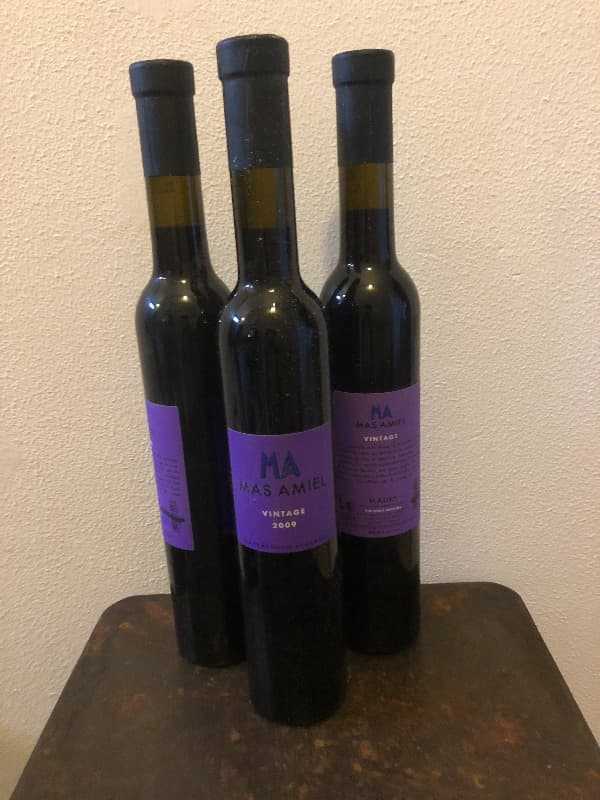 3 x Vintage, Mas Amiel, Maury, 2009 (37,5cl)